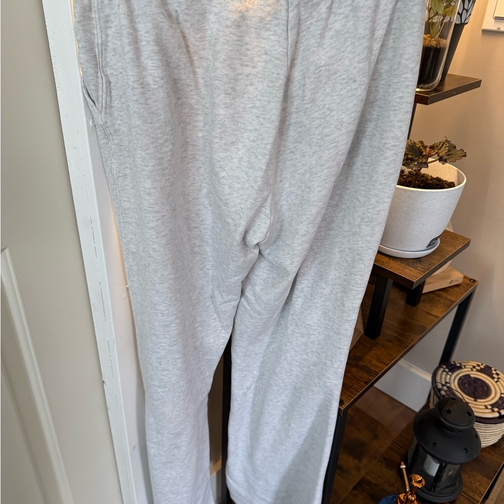 Light Gray Drawstring Sweatpants - Picture 2 of 5